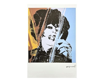 ANDY WARHOL - Drag Queen - Signed, Numbered Edition 69/100, 38 X