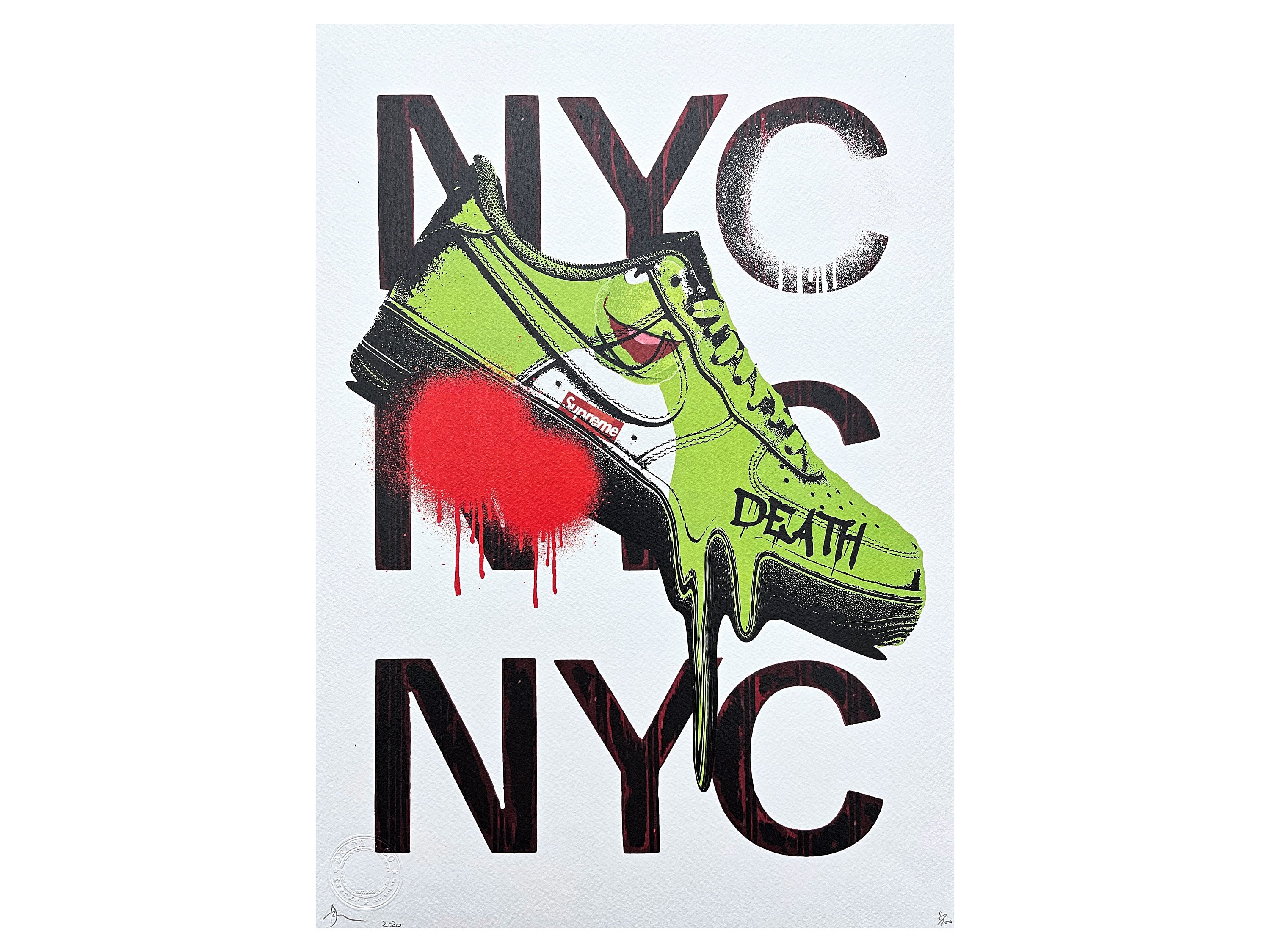 DEATH NYC BC656 サイン、ナンバー、COAあり DEATH NYC - Toy - Signed, Certificate (coa), Limited Edition