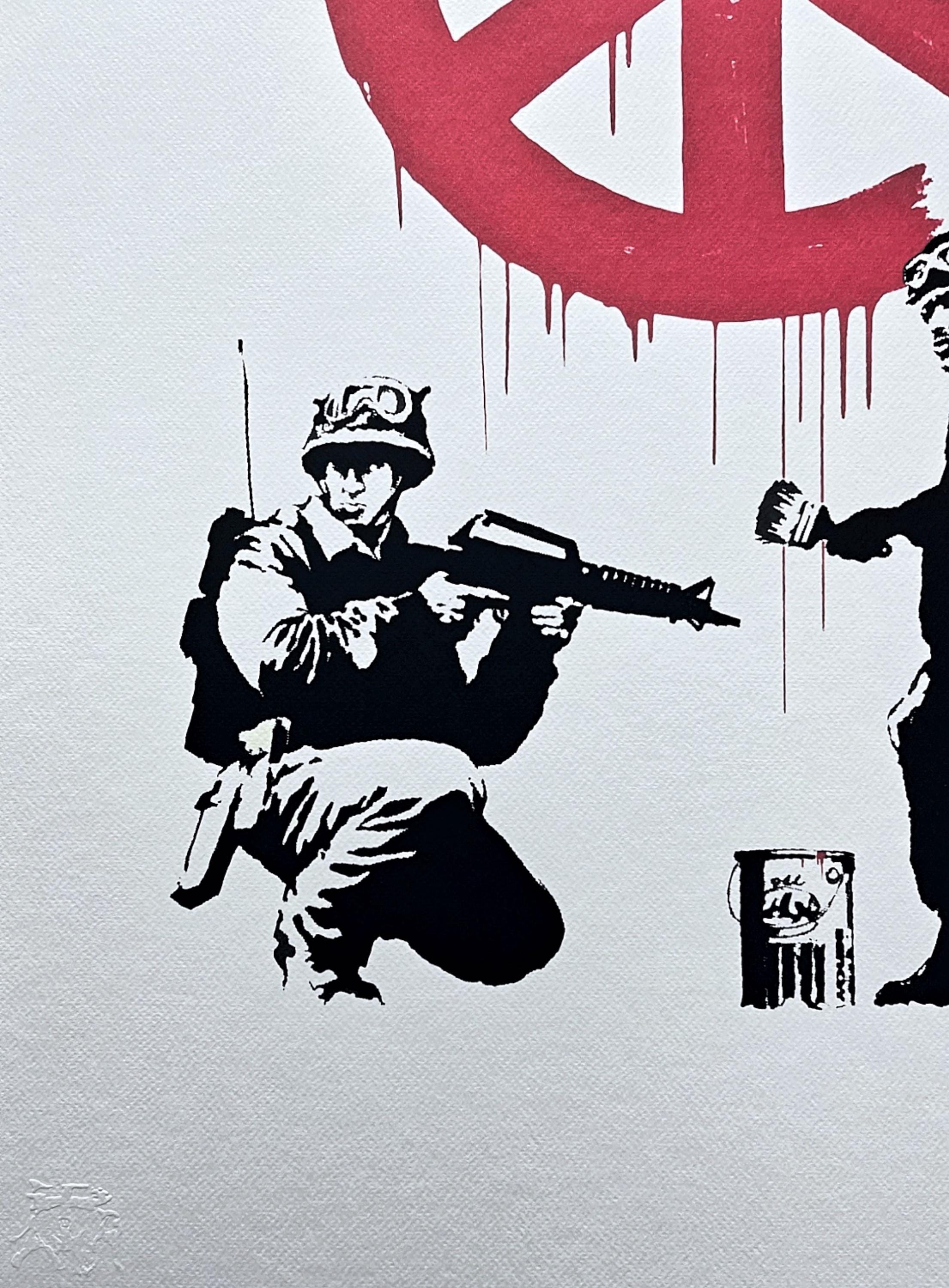 BANKSY - CND Soldiers - Numbered Edition X/150, 50 X 70 Cm #banksy