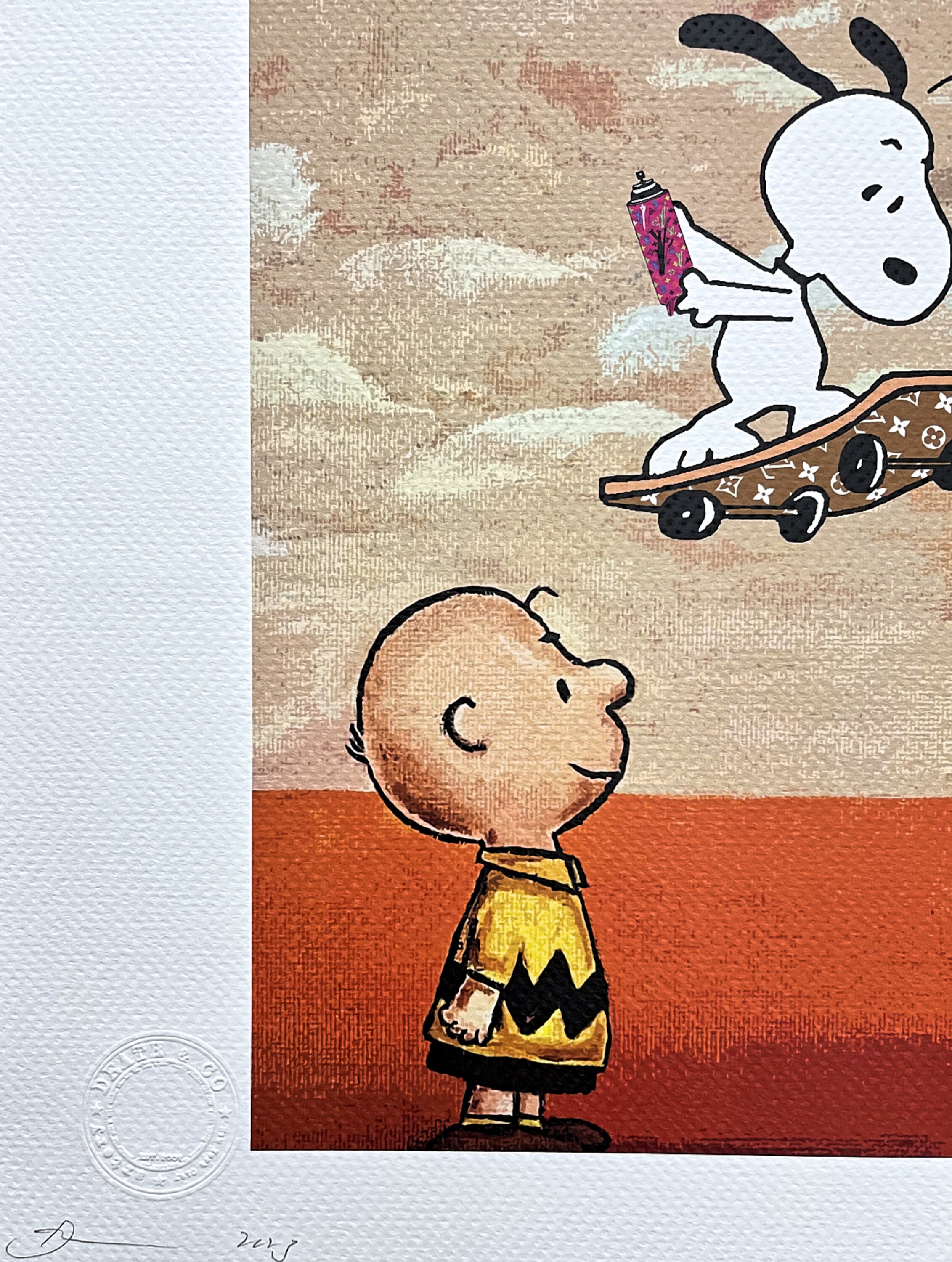 DEATH NYC - Snoopy + Charlie - Signed, Certificate, Numbered