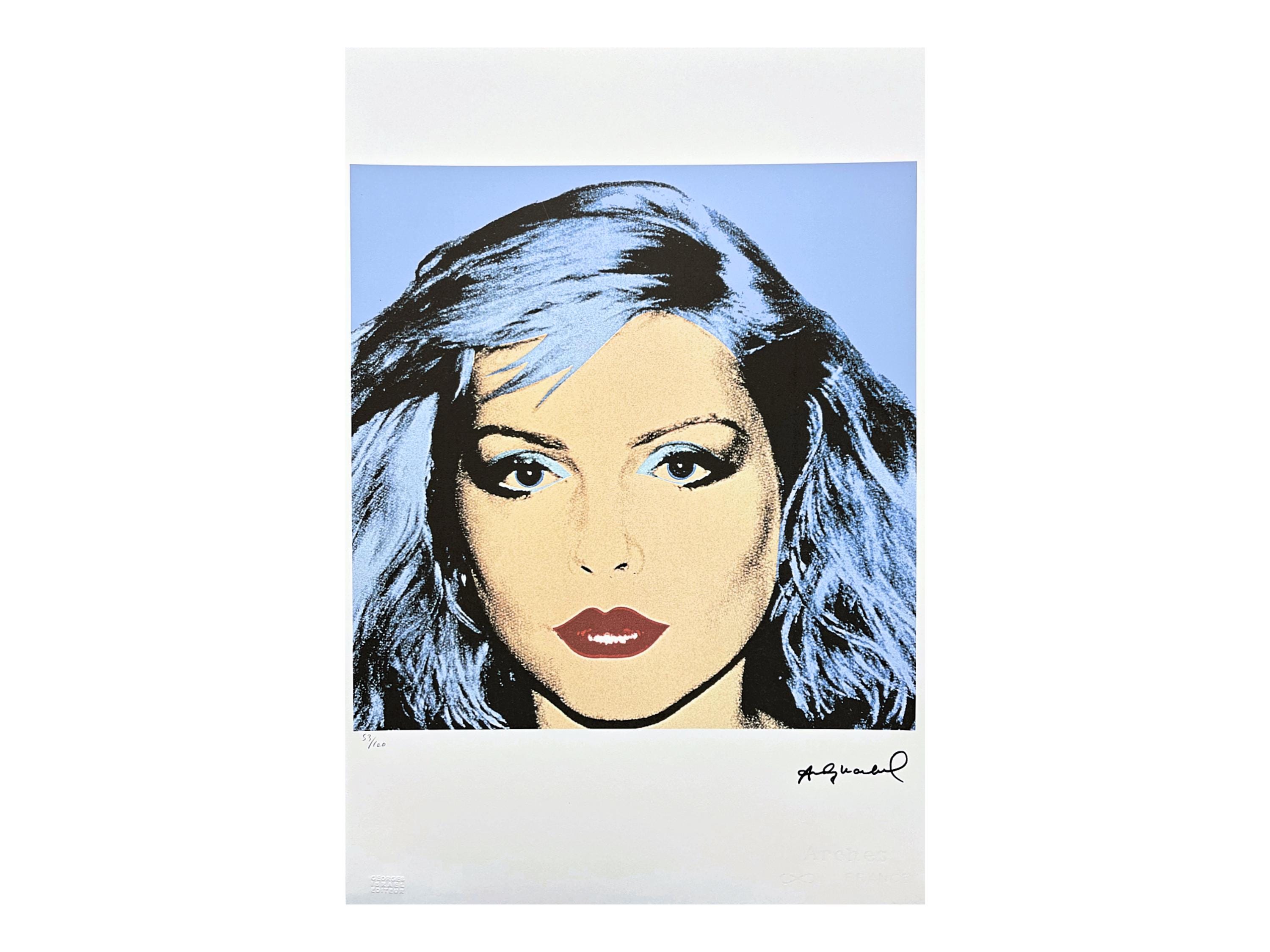 blondie 直筆サイン入りポスター　デボラ・ハリー blondie 直筆サイン入りポスター デボラ・ハリー 1/4 ブロンディ