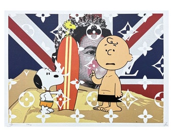 DEATH NYC - Snoopy + Charlie - Signed, Certificate, Numbered