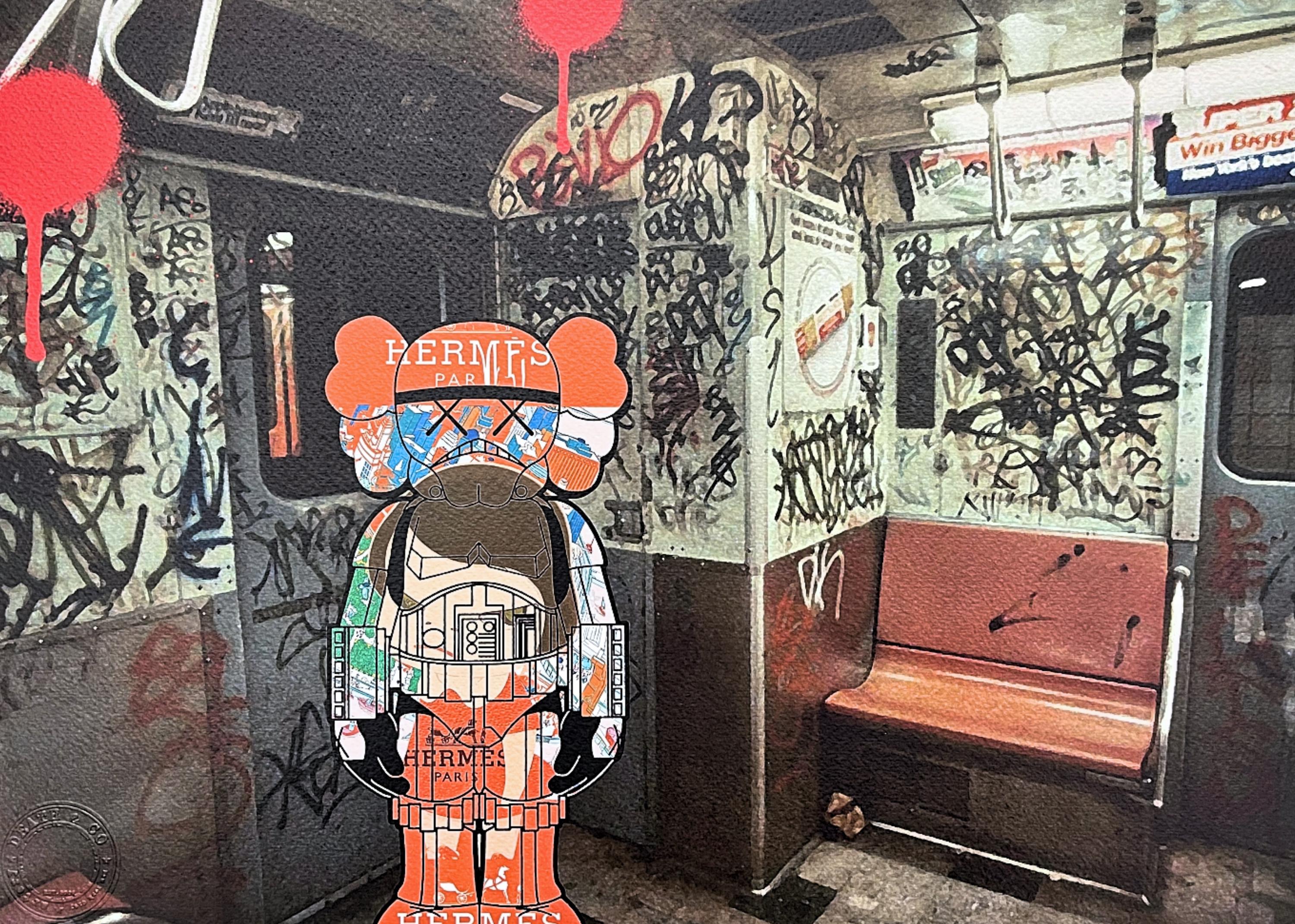 DEATH NYC - 駅 - 署名入り、証明書 (COA)、番号入り - 限定版