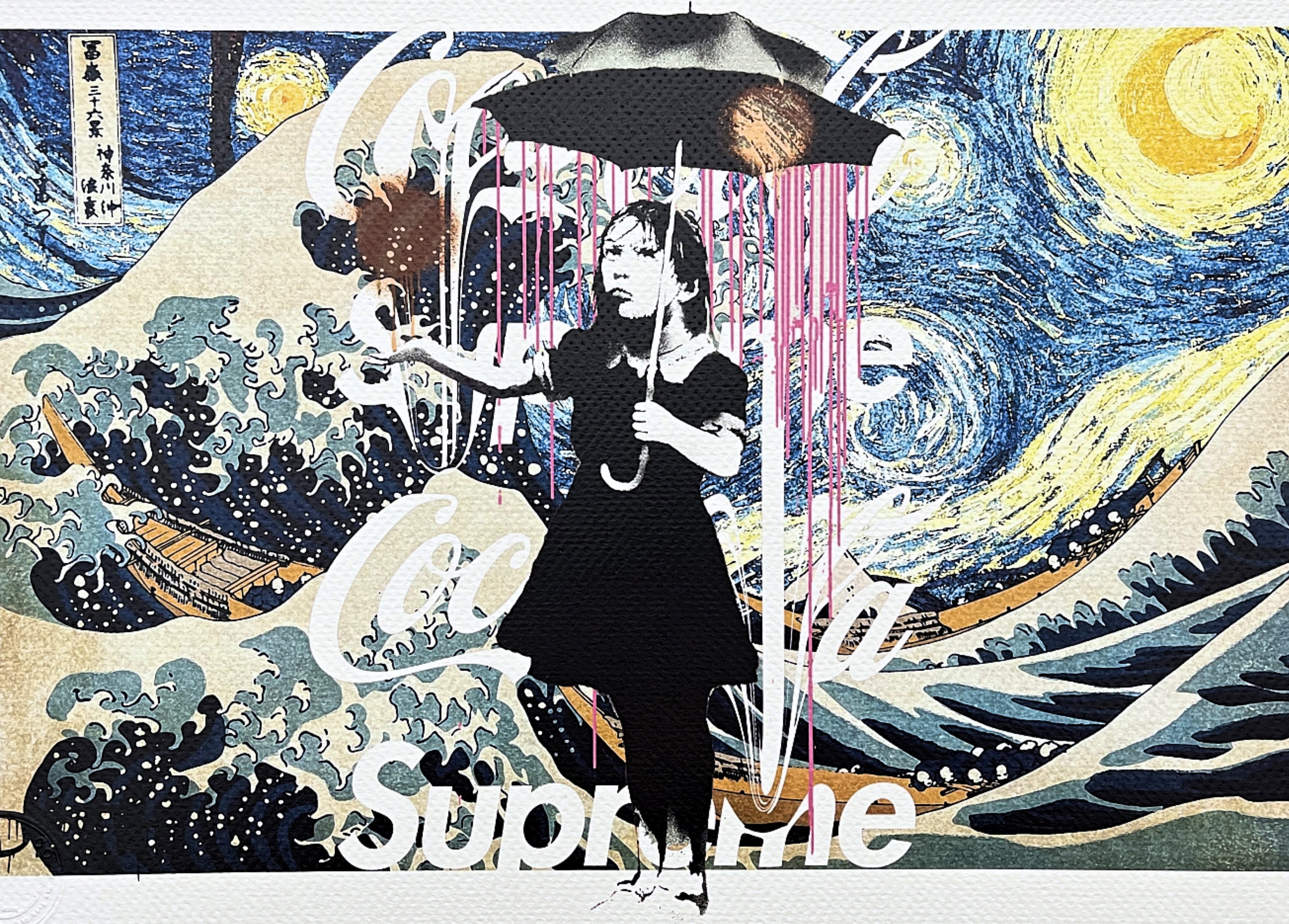 DEATH NYC - バンクシー - ノラ - 署名入り、証明書、限定版、日付入り