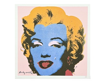 アンディ・ウォーホル - マリリン・モンロー - 署名入り、証明書付き