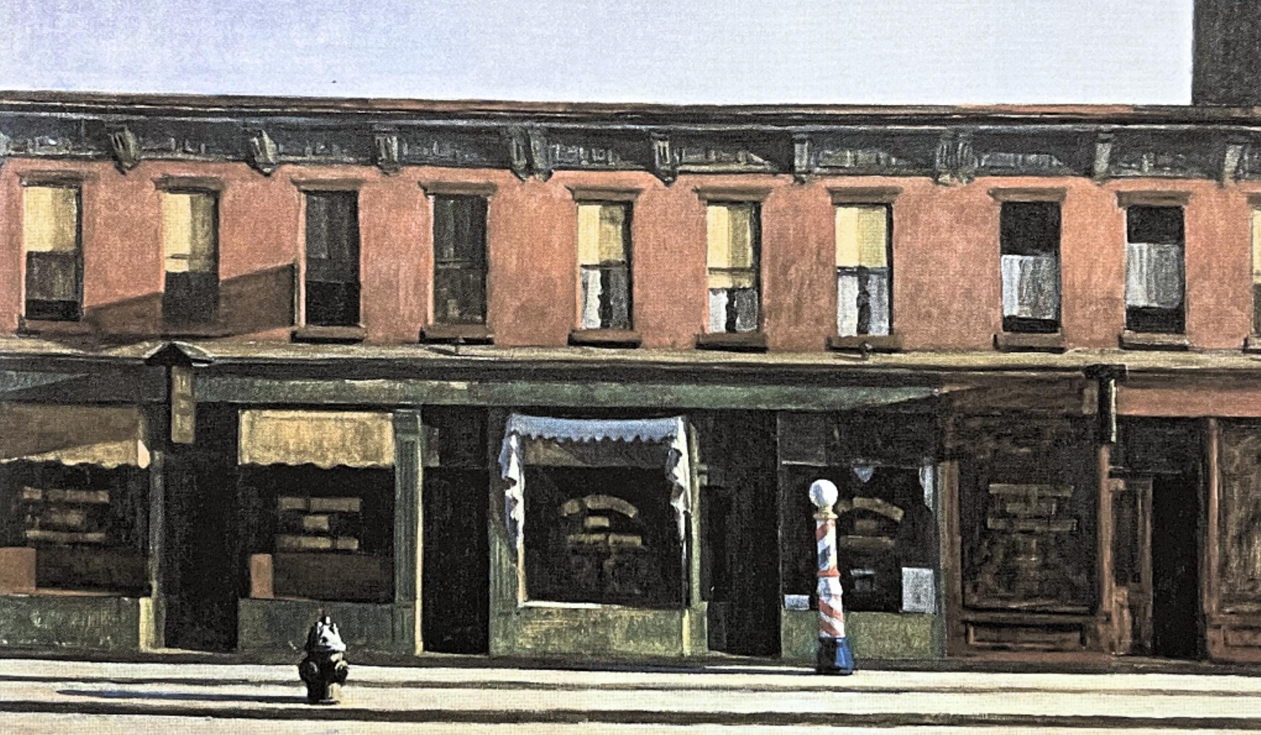 EDWARD HOPPER - Early Sunday Morning - Signed, Numbered Edition 25