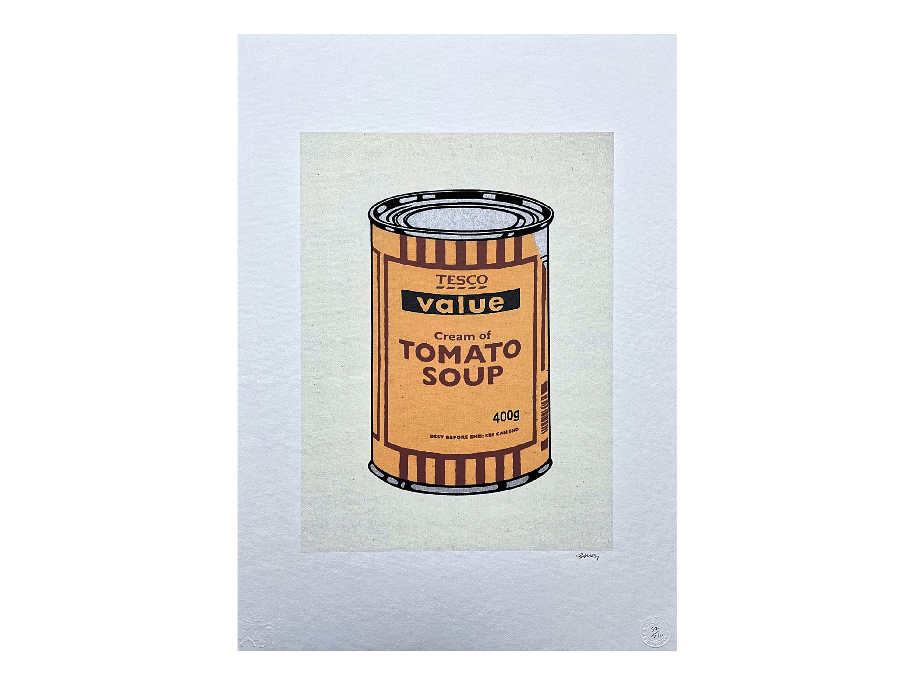 BANKSY (after) - Tomato Soup - Numbered Edition 57/150