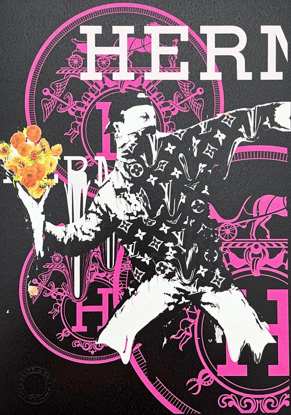 特価　処分1点のみ　death nyc バンクシー　ゴッホ　VUITTONアート 特価 処分1点のみ death nyc バンクシー ゴッホ VUITTONアート