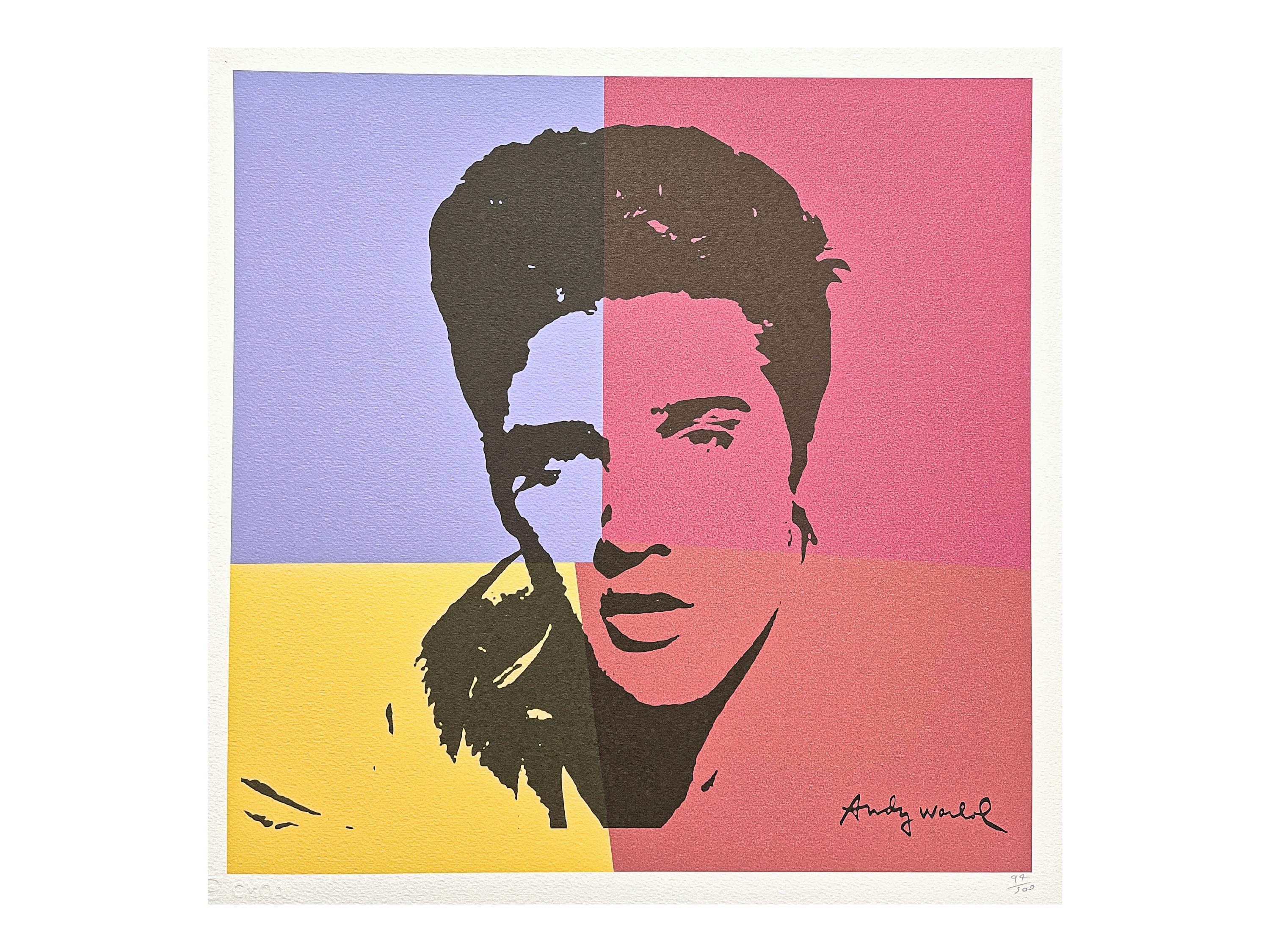 アンディ・ウォーホル - エルヴィス・プレスリー - サイン入り、番号
