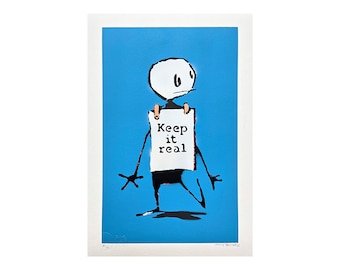 BANKSY/NOT BANKSY - Keep it real - オリジナルスプレーペイント