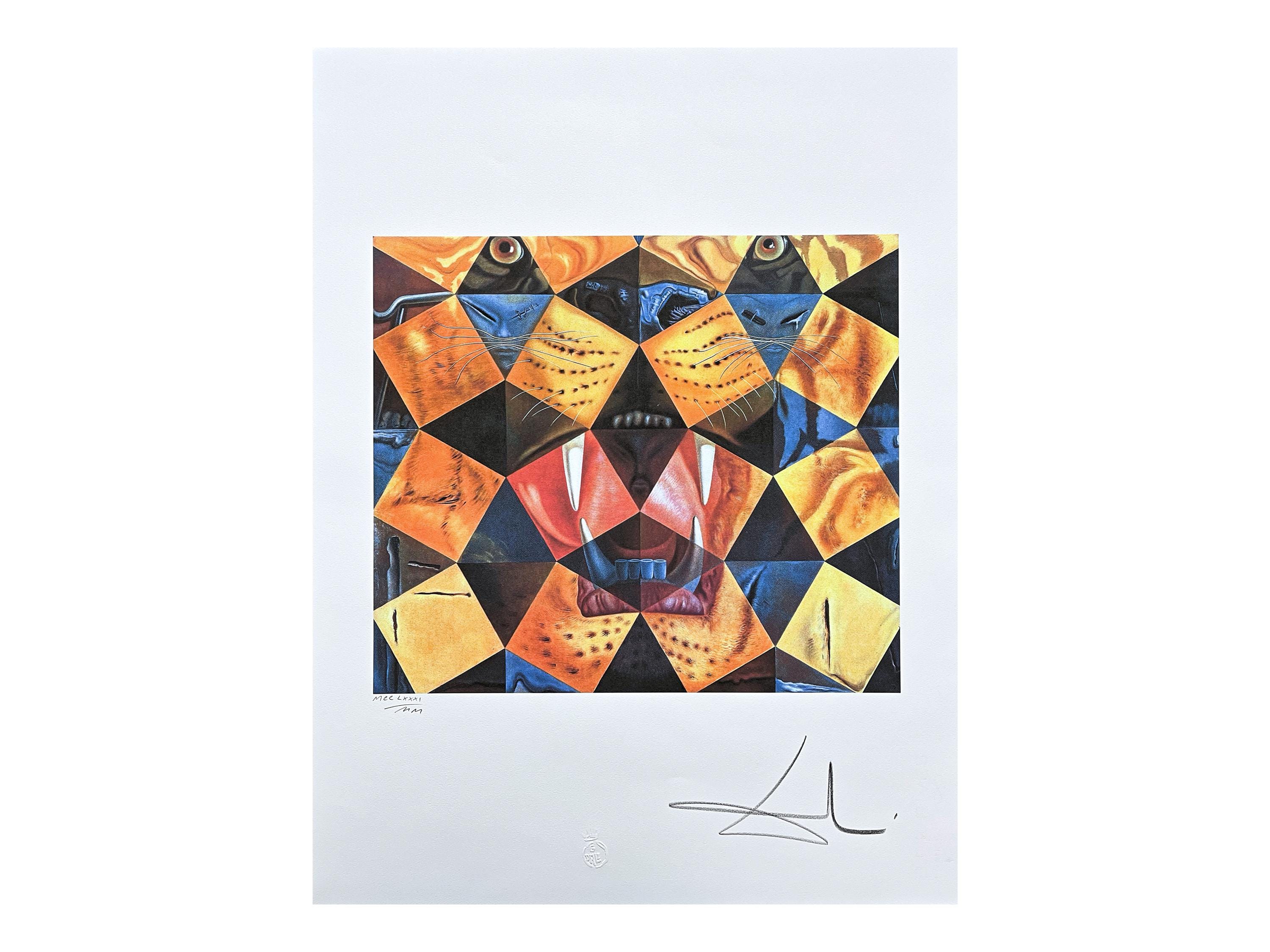 SALVADOR DALÍ - Cinquenta Tigre Real - Signed, Limited