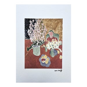 HENRI MATISSE - The plum blossoms - signed, numbered edition 56/75, 50 x 70 cm #artprint #artwall #artgift #modernart