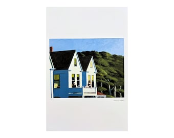 EDWARD HOPPER - Second story sunlight - signed, numbered edition 49/150, 38 x 57 cm #hopper #artgift #artwall #artprint #modernart