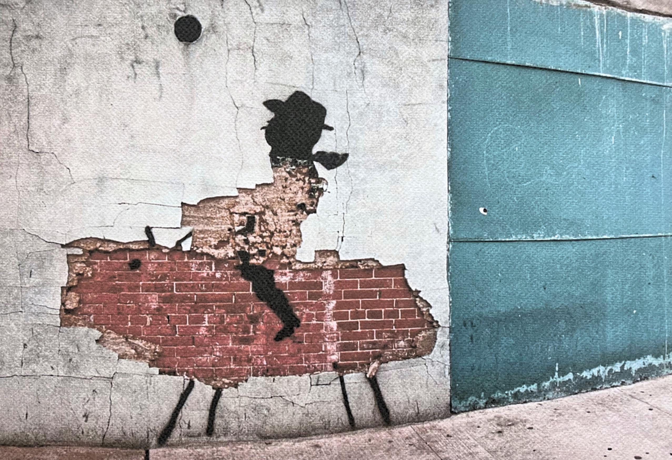 BANKSY - Cowboy Kid - Numbered Edition 15/500, 50 X 35 Cm #banksy