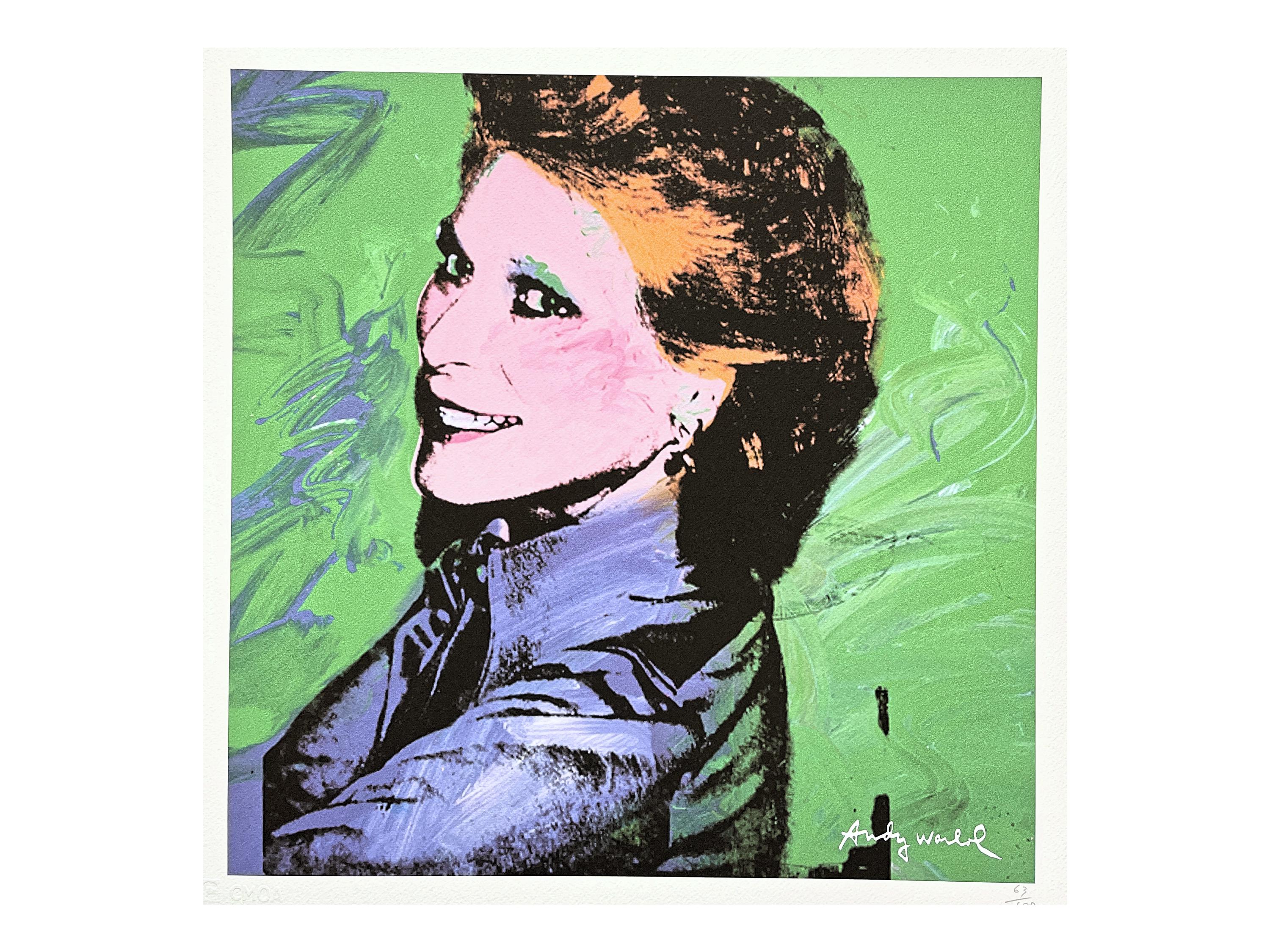 アボリジニアート　Andy Kempnich Terare Andy Warhol Vintage 1986 Lmtd Edtn Endangered Species Large Fine