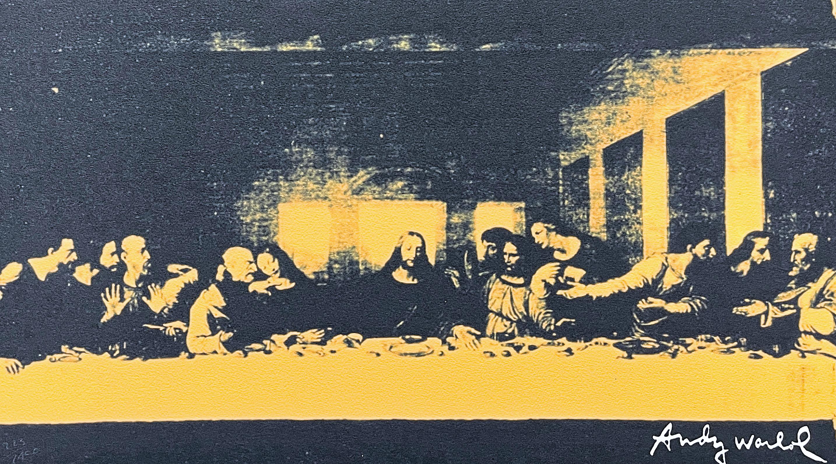 アンディ・ウォーホル - 最後の晩餐 - 署名入り、番号入り