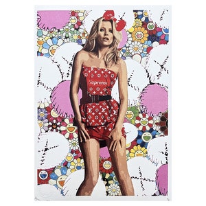 DEATH NYC - Kate Moss - assinada, certificado, edição limitada, datada, 32 x 45 cm, #deathnyc #arte #giclée #impressão #assinada