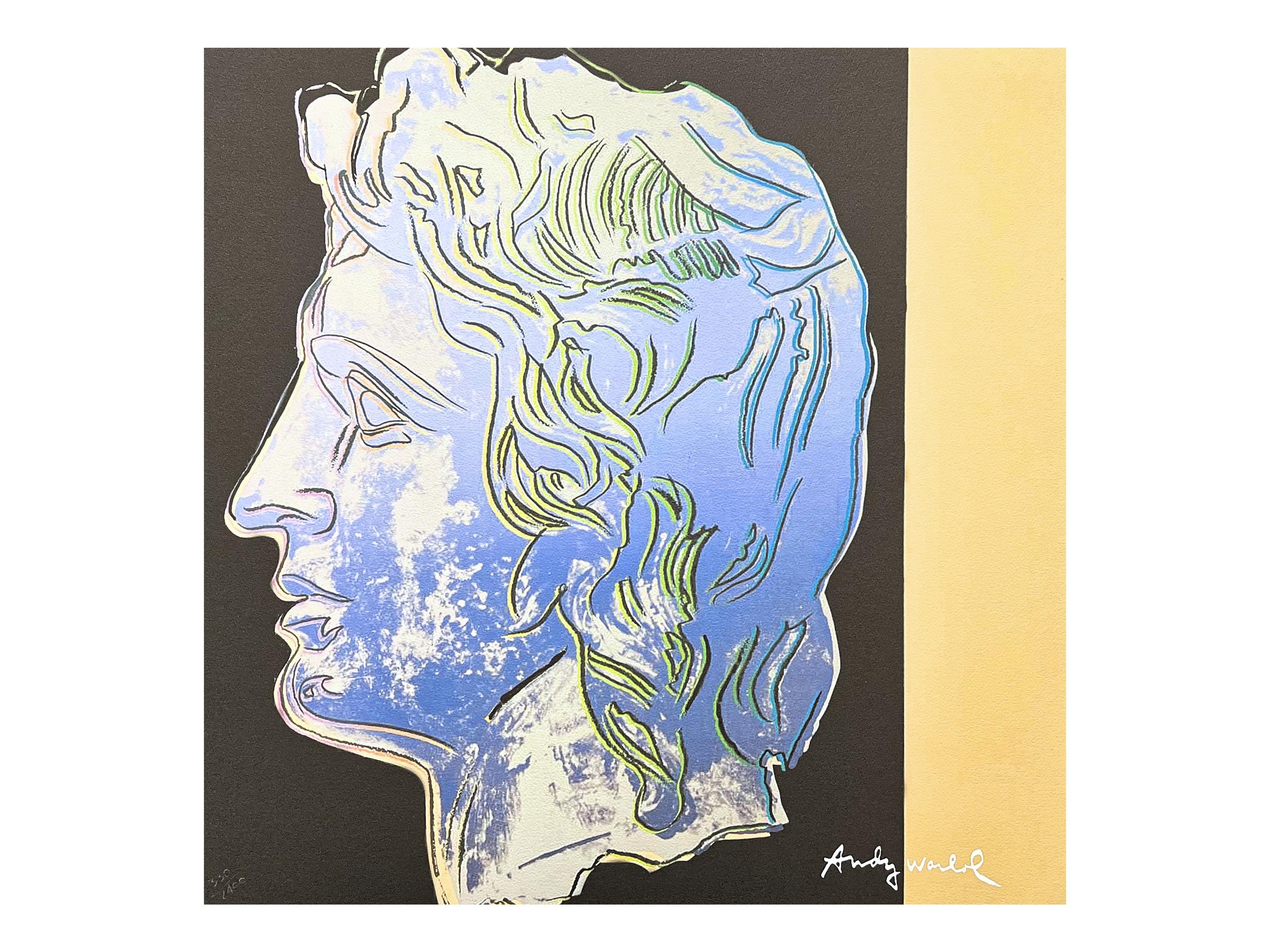 Andy Warholの絵 額縁付き 10%オフ ANDY WARHOL - Alexander the Great - Signed, Numbered Edition 330