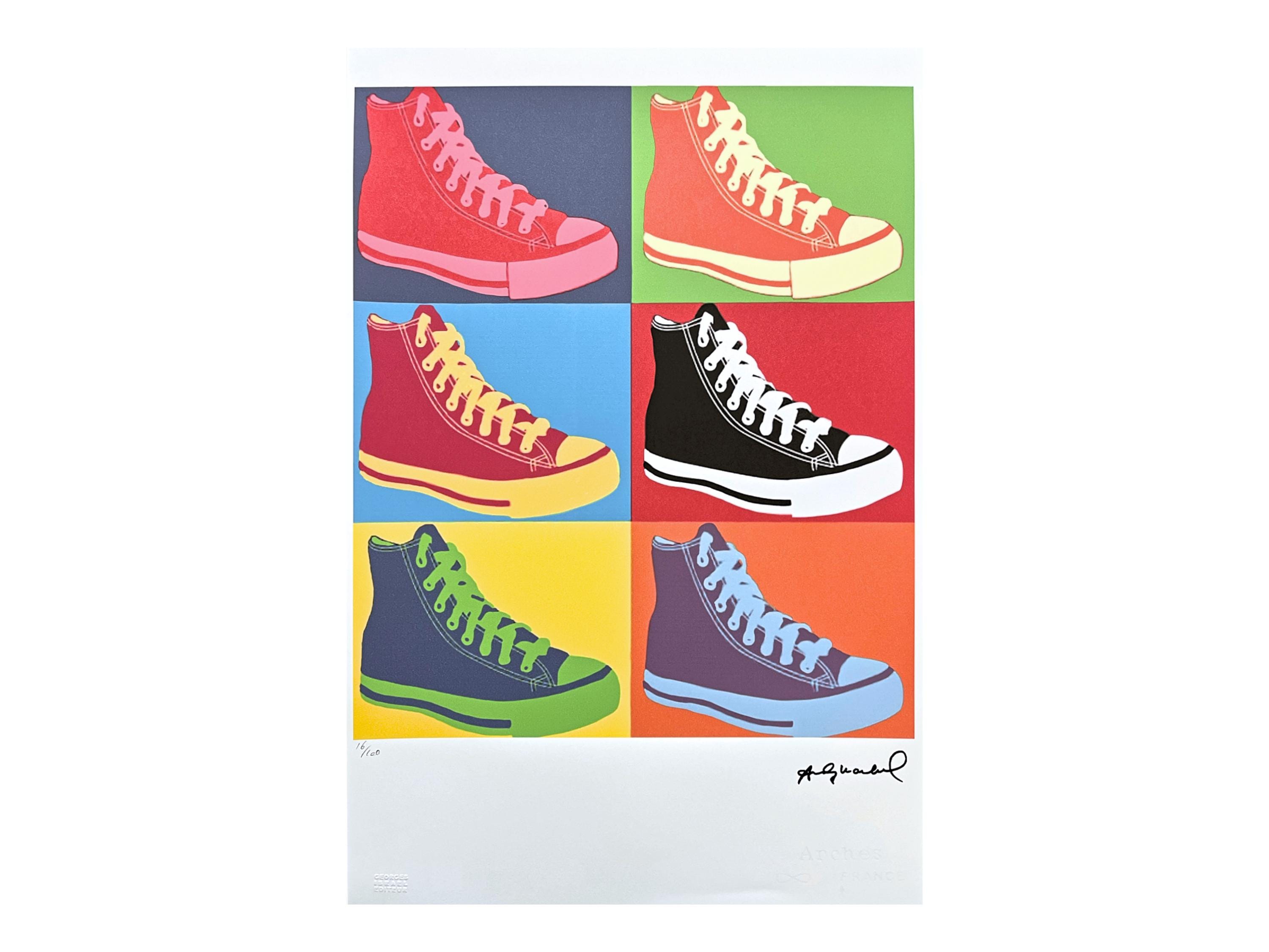 Andy Warhol Converse - Etsy display picture 1