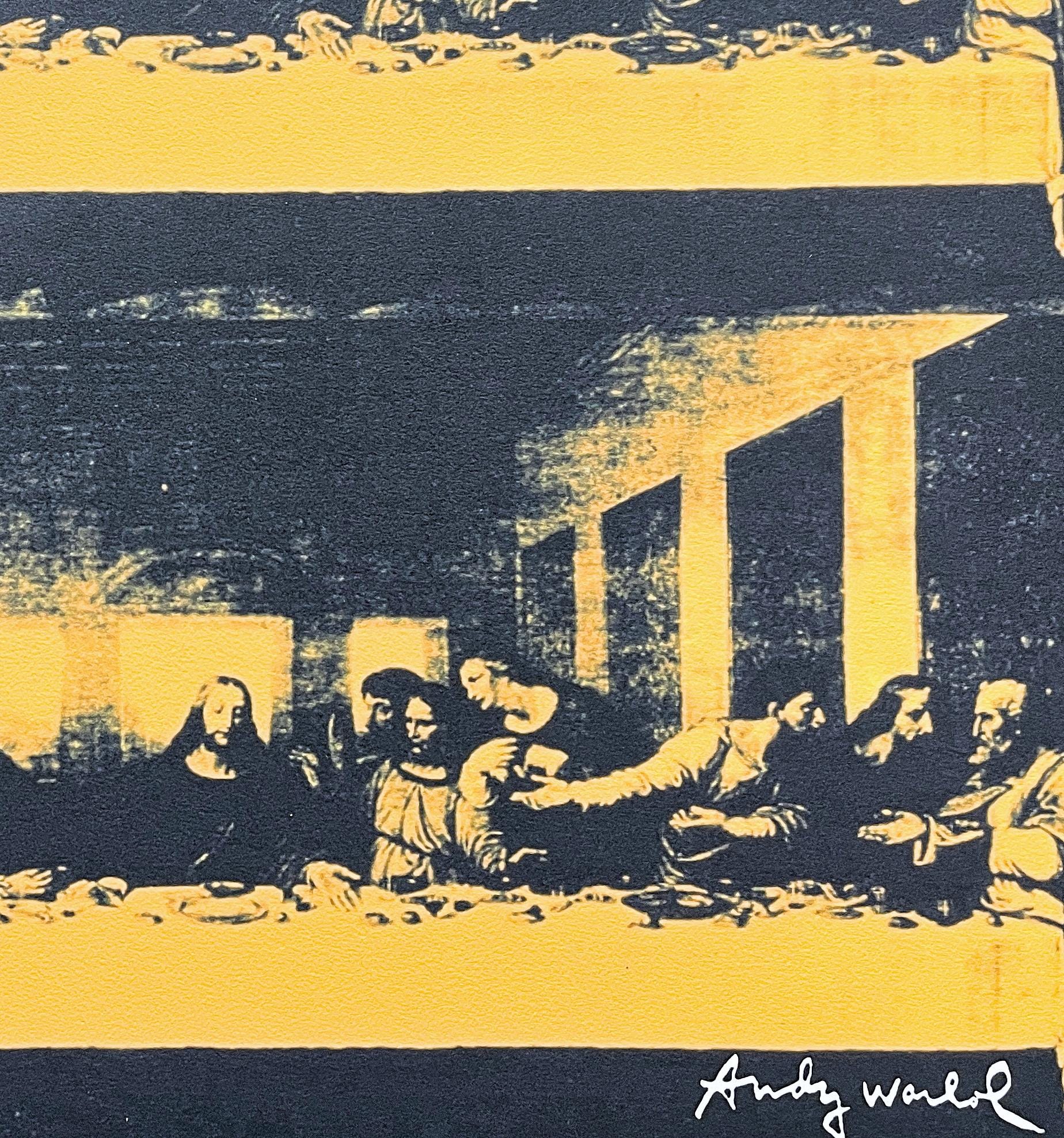 アンディ・ウォーホル - 最後の晩餐 - 署名入り、番号入り