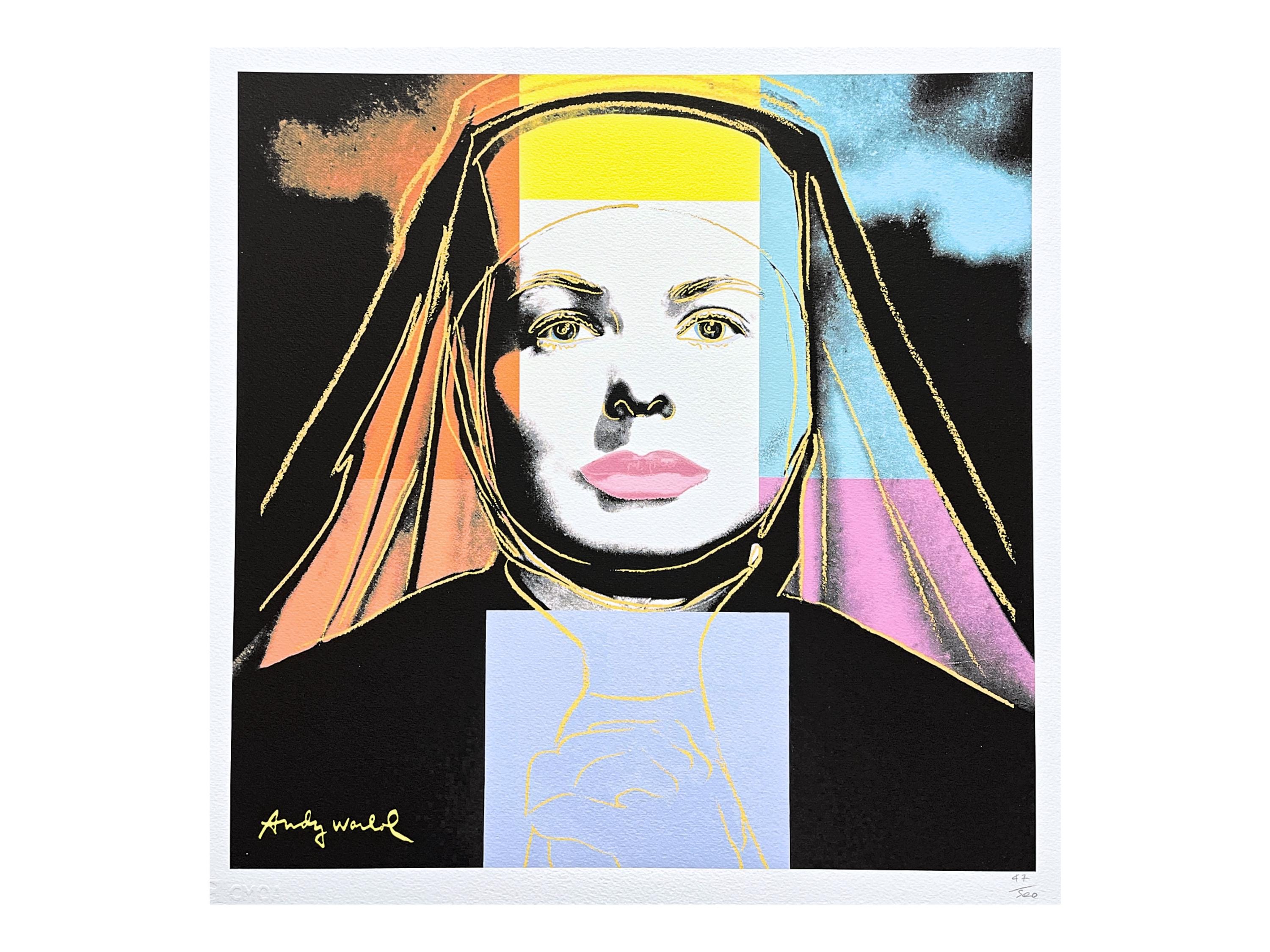 アンディ・ウォーホル - 尼僧姿のイングリッド・バーグマン