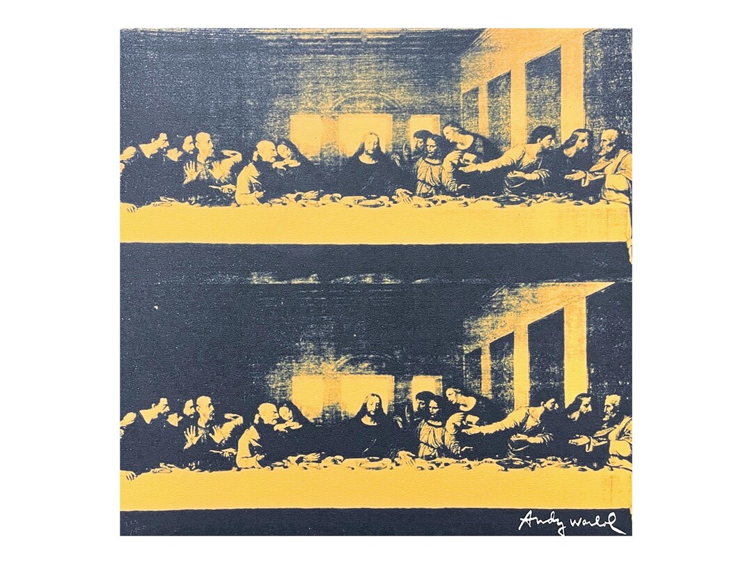 アンディ・ウォーホル　最後の晩餐 アートポスター A2版 アンディ・ウォーホル・キョウト】最後の晩餐 1986年 - 産経ニュース