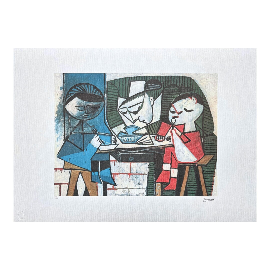 パブロ ピカソ(PABLO PICASSO)、【母親と子供たち】 作品解説】パブロ・ピカソ「母と子」 - Artpedia アートペディア