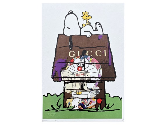 DEATH NYC】SNOOPY✩Basquiat （JEAN MICHEL BASQUIAT | SIGNED