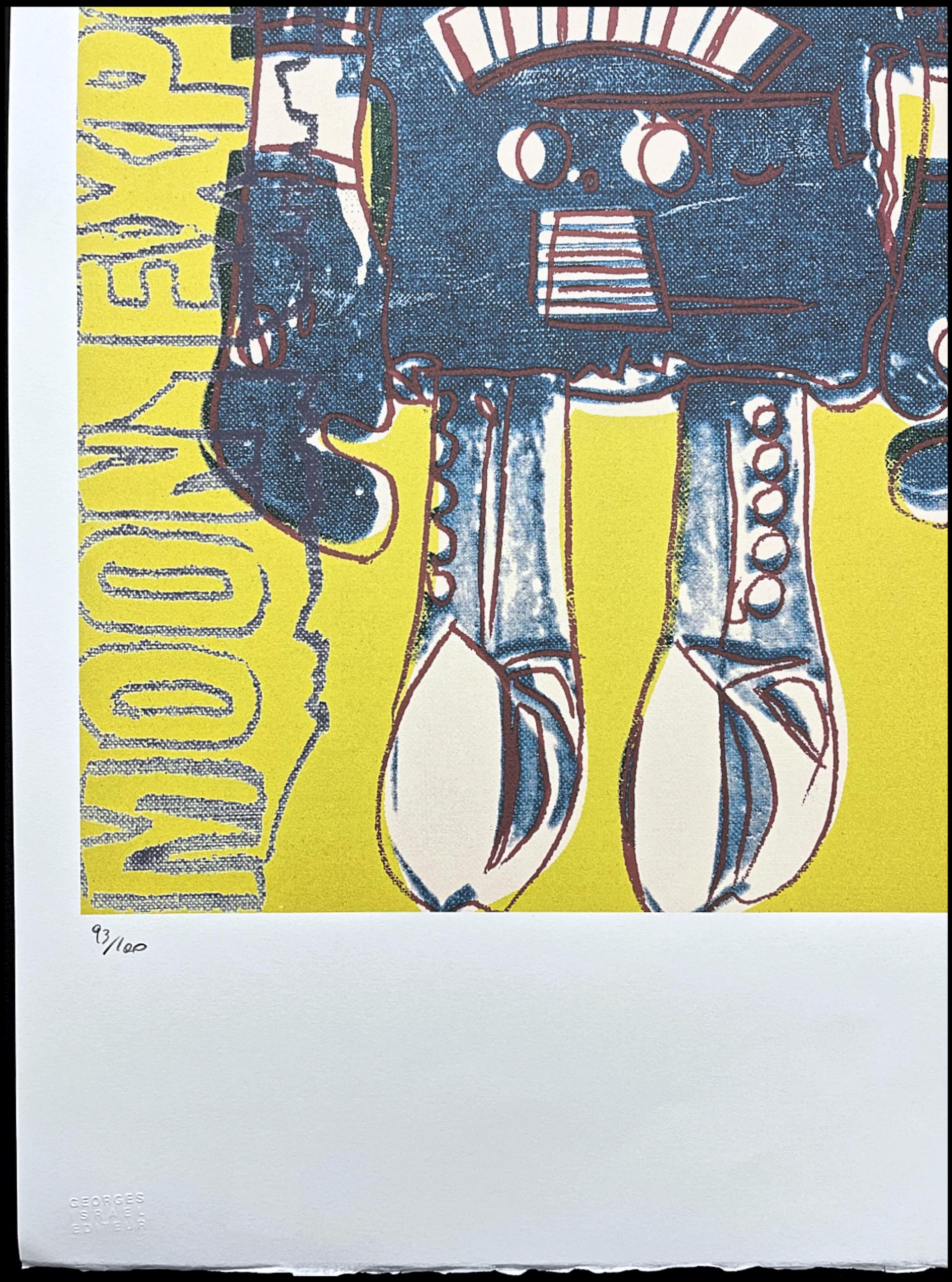 ANDY WARHOL - Moon Explorer Robot - Signed, Numbered Edition 93/100, 38 ...