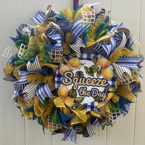 Squeeze The Day Wreath