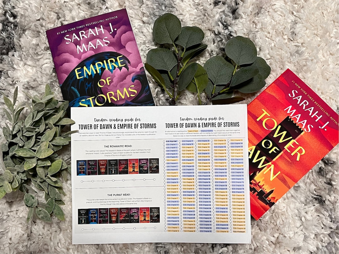 Tandem Read Guide Empire of Storms & Tower of Dawn From Throne of
