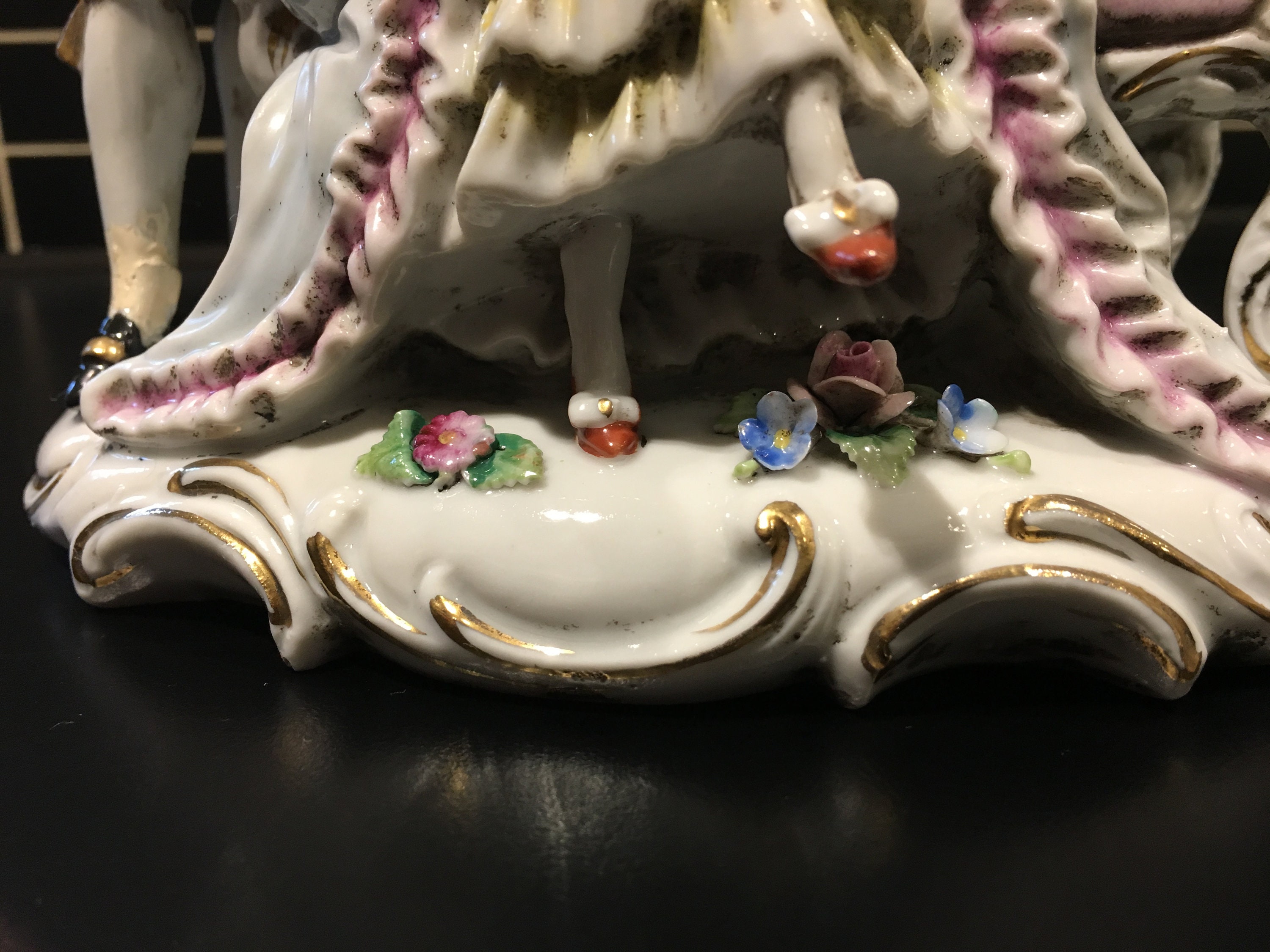 イタリア　カポディモンテ 　19世紀の貴婦人 イタリア カポディモンテ 19世紀の貴婦人 - メルカリ