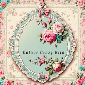 Pretty Shabby Chic Tags.