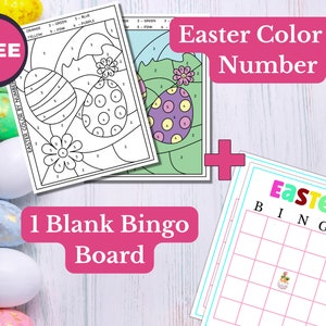 Easter Game Bundle - Easter Printable Games for Kids & Adults - Easter ...