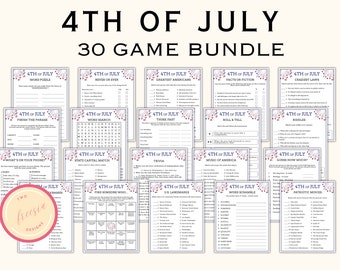 独立記念日ゲーム – 愛国的なパーティーゲーム30選バンドル（PDF）