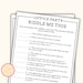 Office Party Riddles Game Printable Work Party Games for Team Building ...