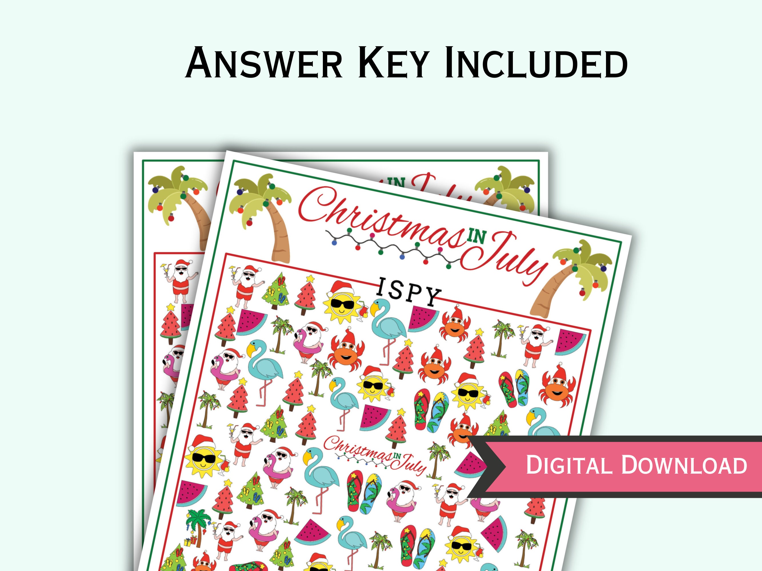 13 Christmas In July Game Bundle Printable Christmas In July Games For 13-christmas-in-july-game-bundle-printable-christmas-in-july-games-for