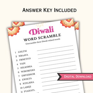 15 Diwali Games Bundle - Printable Diwali Games for Kids, Teens ...