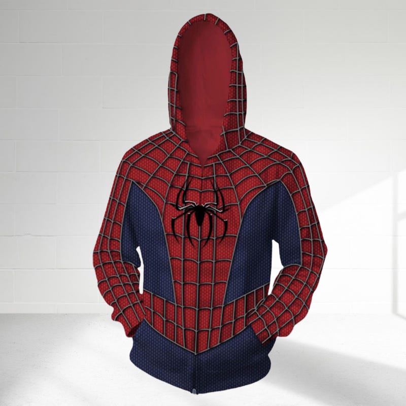 Spider Print Hoodies - Etsy