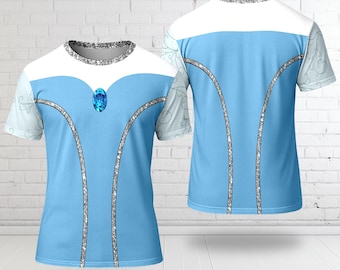 Cinderella Glass Slipper Costume T-Shirt, Princess Cinderella Cosplay Costume Shirt, Cinderella Cosplay Tee, Halloween All Over Print Shirt