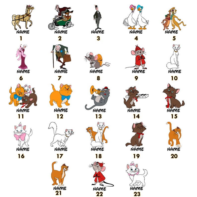 Tous les magnets personnalisés Royal Cat Cruise, magnets pour porte personnages de film chat drôle pour bateau de croisière, cadeau de fête d'anniversaire pour amoureux des chats pour enfant RE image 4