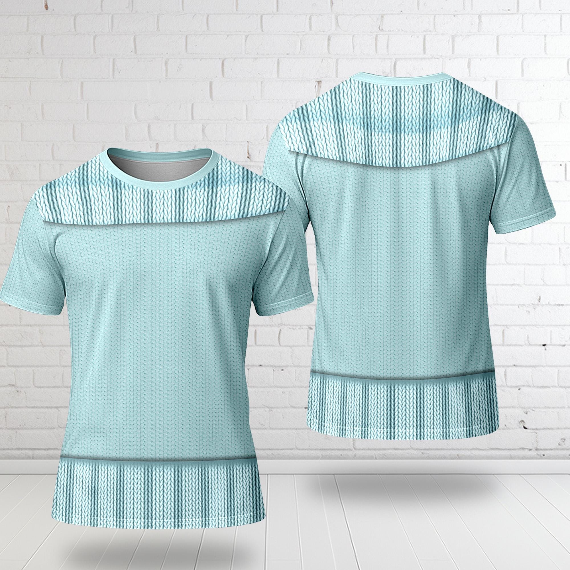 Discover Sadness Inside Out 3D T-Shirt, Inside Out 2 All Over Print Shirt, Sadness Costume T-Shirt, Sadness Cosplay Costume, Inside Out T-Shirt Gift