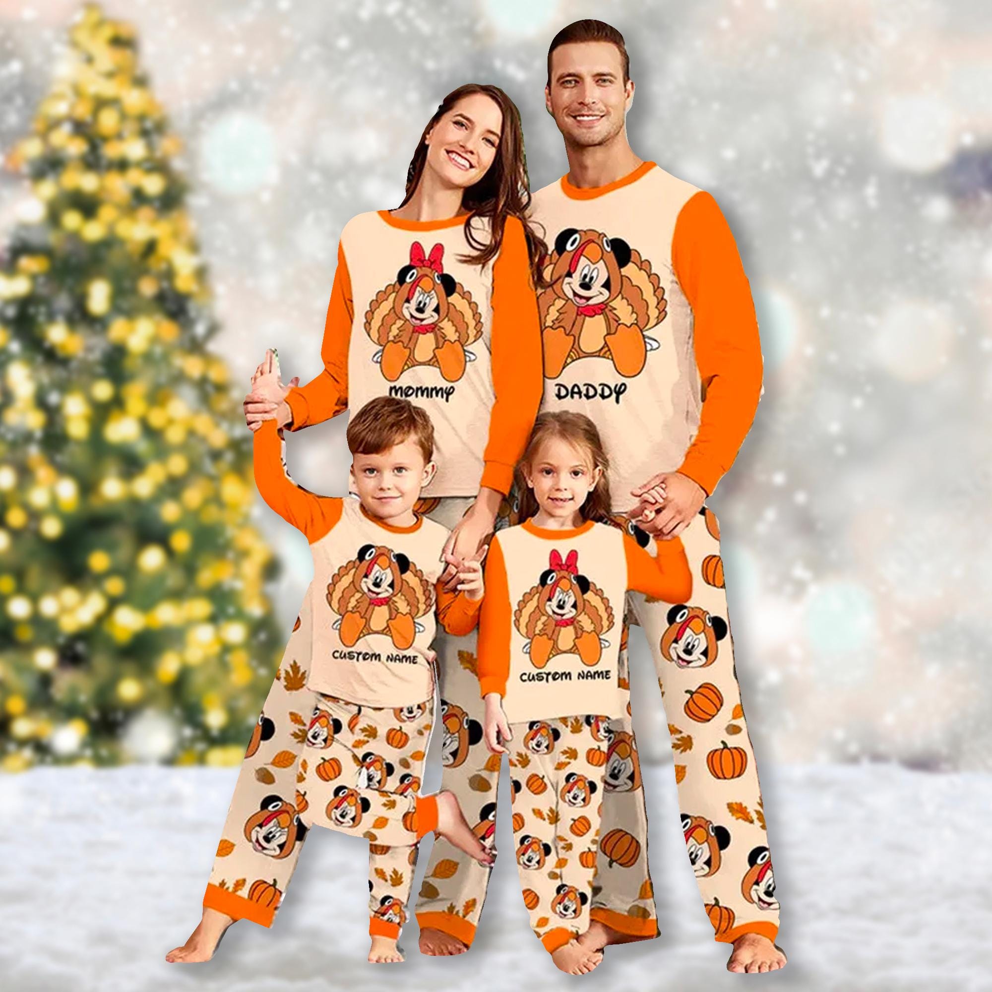 Thanksgiving Pajamas Etsy Canada