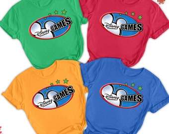 Channel Game T-Shirt, Mouse Ears Gaming Shirt, Magic Trip Kingdom Family Matching Shirt, Game Channel Tour Friend Vacation Group Tee Gift