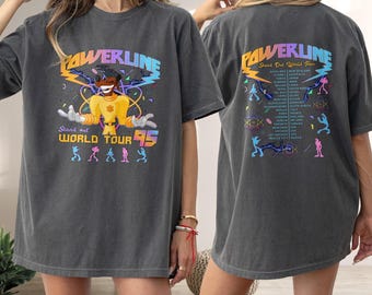 Powerline Stand Out World Tour 95 Goofy Shirt, A Goofy Movie Powerline Shirt, Matching Family Shirt, Goofy Lover T-Shirt, Goofy Tee