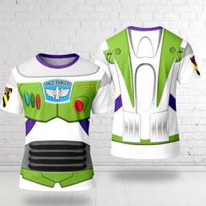 Buzz Lightyear Astronaut Toy Halloween 3D Shirt, Halloween Costume For Family Group T-Shirt, Space Toy Cosplay Costume Tee, Gift For Friend