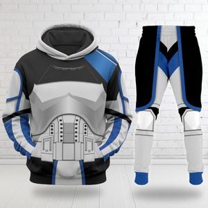 Captain Rex Captain 3D All Over Print Shirt, Star Wars Hero Sweatshirt Tracksuit 3D Clothing, Starwars Warrior Costume Halloween Sweater