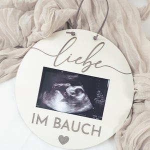Liebe im Bauch - Schwangerschaftsankündigung - Schwanger - Wir werden Eltern