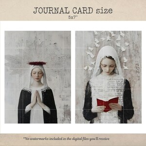 Sacred Prayers, Religious Junk Journal Pages, Printable Ephemera for ...