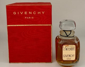 Givenchy L'Interdit Perfume 4 fl. oz. Original 1957 Vintage